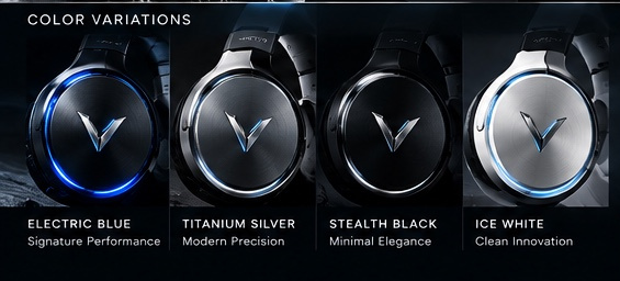 VYRON headphone colorway exploration